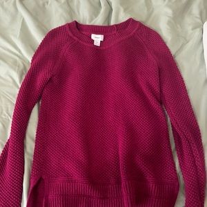 Old navy knit sweater, xs, worn